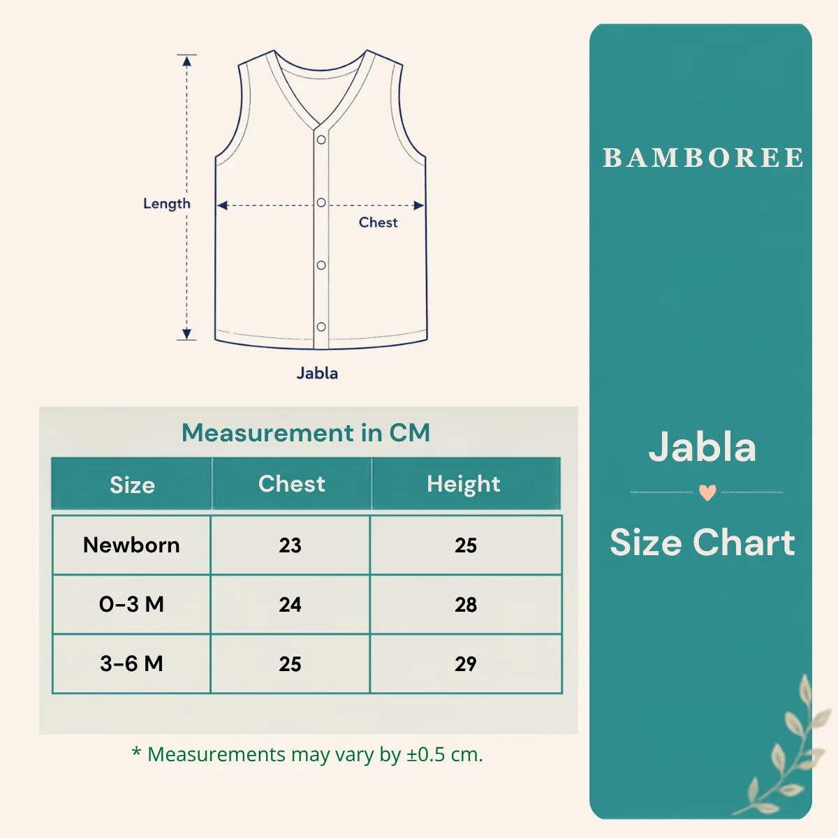 Muslin Snap Button Jabla(0-12M) | Pack of 5 - Image 2