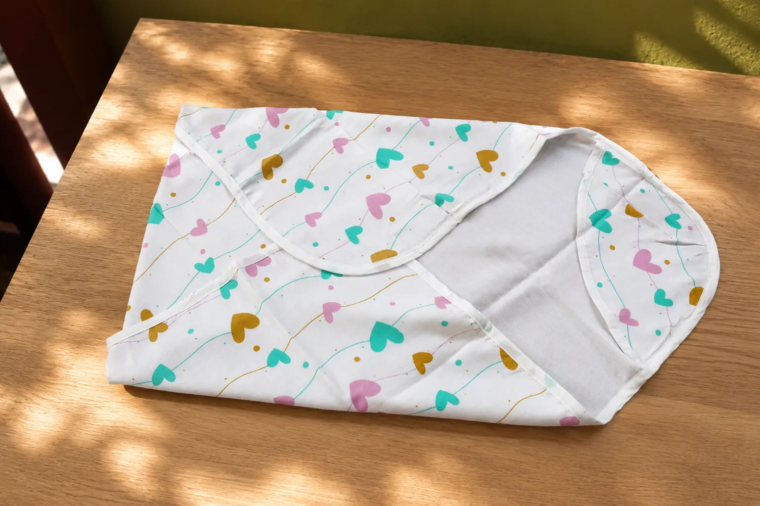 Muslin Hooded Towel/Swaddle - Pack of 2 - Image 6