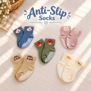 Anti-Slip Baby Socks | 6 - 24 Months