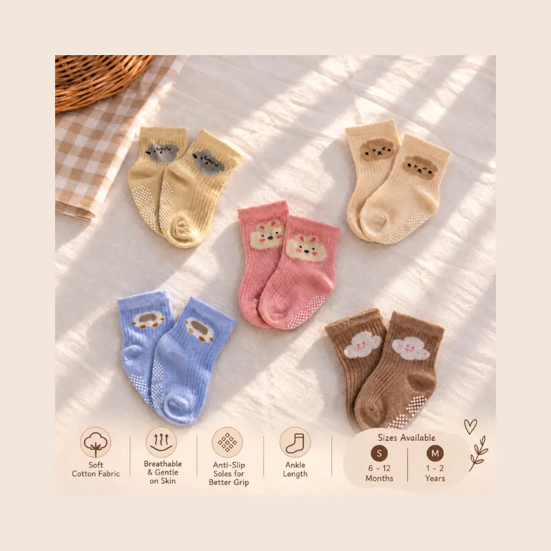 Anti-Slip Baby Socks | 6 - 24 Months - Image 6