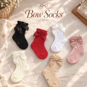Bow Socks | 6-24Months