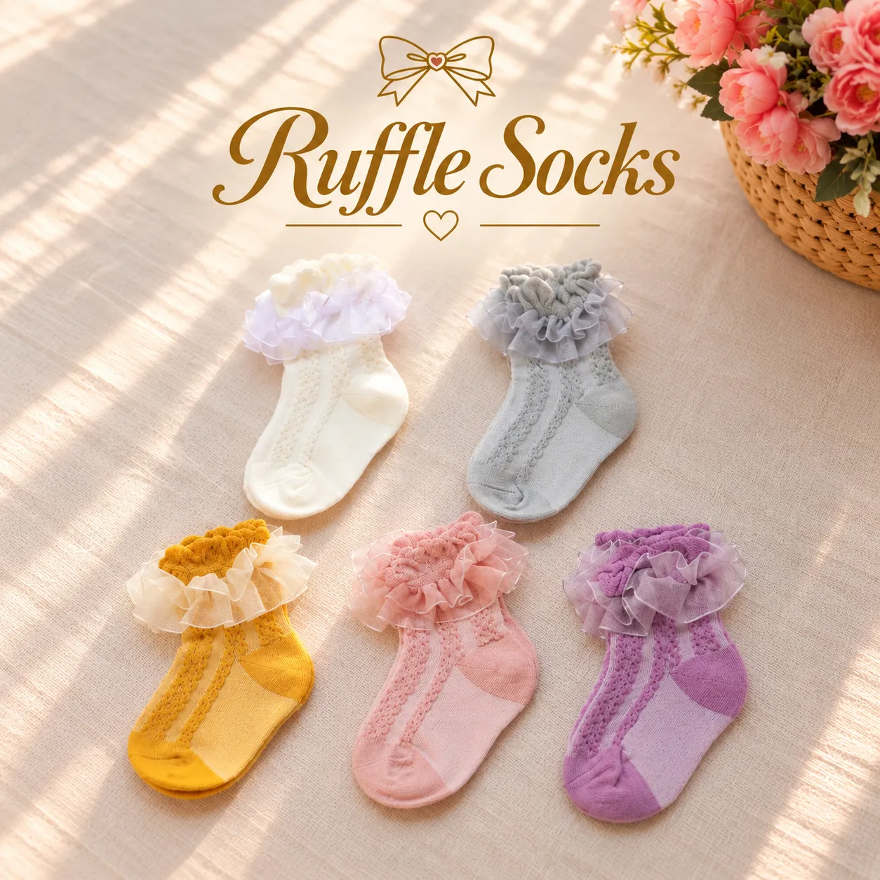 Ruffle Socks | 6-24 Months