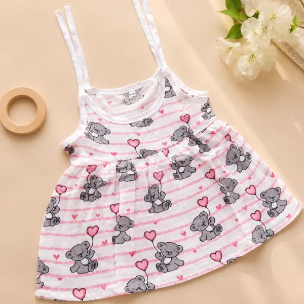 Bamboree-muslin-cotton-knot-dress-teddy-front-image