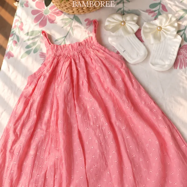 bamboree-pink-strap-dress-0-3years-girl-baby-white-socks