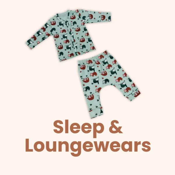 baby sleepwear cotton night suit baby loungewear soft breathable pajama set